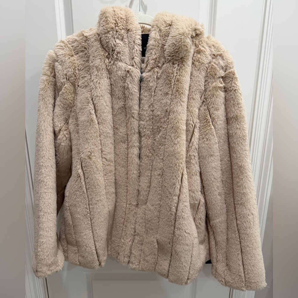 Simply Vera Vera Wang Cream Teddy Jacket